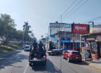 Fortalece SSP zona norte con patrullajes aéreos y terrestres