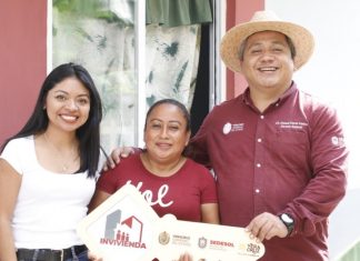 ENTREGAN CUARTOS DORMITORIOS A FAMILIAS DE ESCASOS RECURSOS