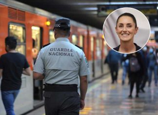 Guardia Nacional vigilará el Metro CDMX: Claudia Sheinbaum