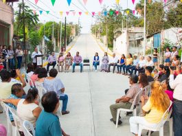 Fernando Remes entrega obras en Prensa Nacional