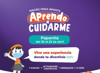 Del 20 al 23 de abril, Macro Feria Infantil “Aprendo a cuidarme” en Papantla