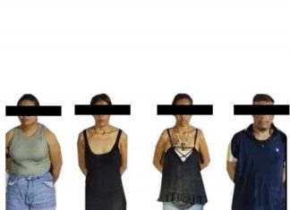 Captura SSP a tres mujeres y un hombre con 72 dosis de cristal en Poza Rica