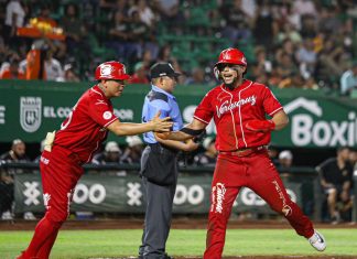 Explota ofensiva jarocha y empatan serie en Mérida