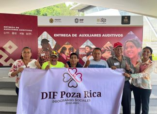 DIF POZA RICA GESTIONA AUXILIARES AUDITIVOS.