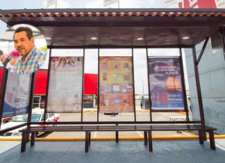 Ayuntamiento inaugura Parabuses Urbanos Seguros en Poza Rica