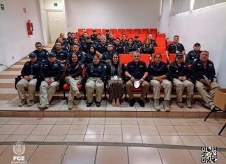 FGE finaliza con la capacitación a personal operativo en perspectiva de género.
