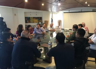 Se reúnen empresarios con mandos policiales de la zona norte