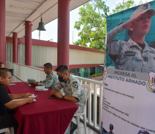 Abren convocatoria para Guardia Nacional en Poza Rica