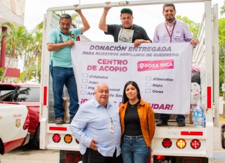 Fernando Remes Garza envía 6.5 toneladas de apoyos a damnificados de Guerrero
