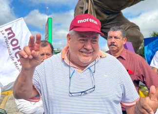 Quedó registrado Manuel Huerta como precandidato Único a la Primera Fórmula del Senado por Morena