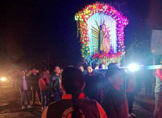 Saldo blanco por festejos guadalupanos en Veracruz