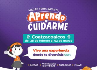 Novena Macro Feria Infantil “Aprendo a cuidarme”, este mes en Coatzacoalcos