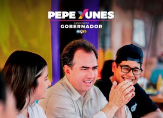 Con Pepe Yunes, Paz, Progreso y Prosperidad.