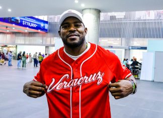 Yasiel Puig ya está en suelo mexicano