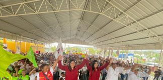 Javier Velázquez fortalece unidad en arranque de campaña de Adanely Rodríguez
