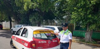 Tránsito del Estado promueve Mujer Alerta.