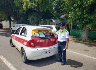 Tránsito del Estado promueve Mujer Alerta.