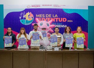 Inician actividades del Mes de la Juventud 2024