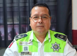 Llega a la delegación de Tránsito de Poza Rica Julio Ignacio Vega Domínguez