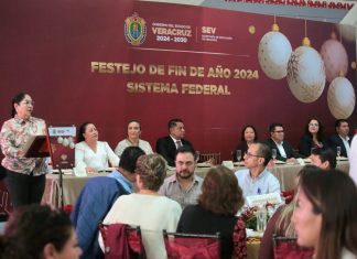 Realiza SEV Festejo de Fin de Año para trabajadores federales