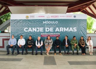 Instalan Módulo de Canje de Armas en Poza Rica