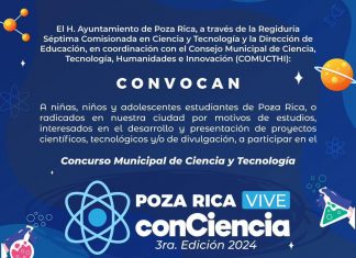 Anuncian Tercera Edición de «Poza Rica Vive con Ciencia»
