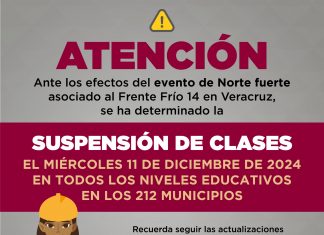 Este miércoles suspensión clases en todos los niveles educativos