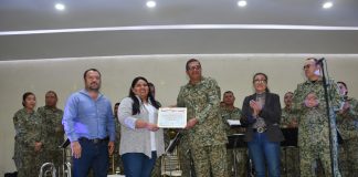 Rotundo éxito la presentación de Banda Militar
