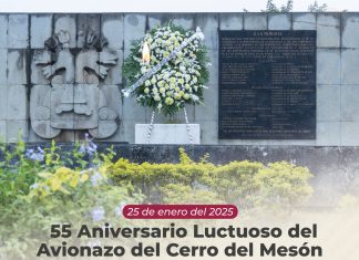 Poza Rica recuerda a los caídos en el 55 aniversario del accidente aéreo de 1970