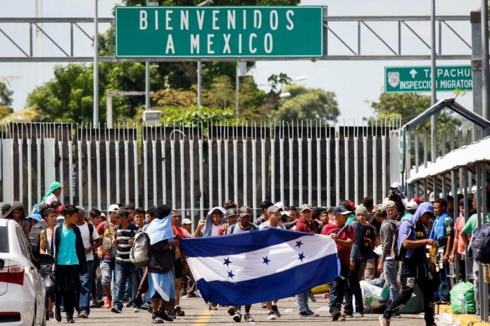 Migrantes-Honduras-XINHUA