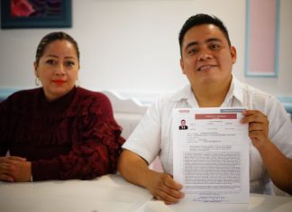 Emilio Olvera anuncia su registro como precandidato a la alcaldía de Poza Rica.