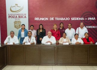 Poza Rica sede de Mesa de Trabajo Regional con PMA