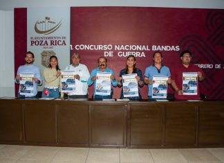 Poza Rica celebrará su 1° Concurso Nacional de Bandas de Guerra
