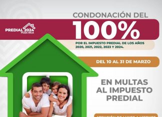 Cabildo condona 100% en multas del Impuesto Predial