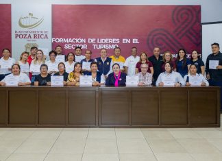 Poza Rica impulsa la formación de líderes para fortalecer el turismo local