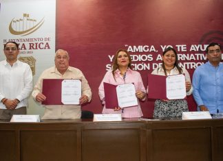 Poza Rica firma acuerdos contra la violencia de género
