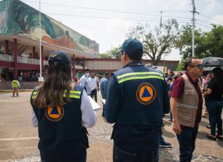 Poza Rica se alista para el Primer Simulacro Nacional 2025