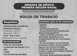 Invitan a integrarse a la Armada de México