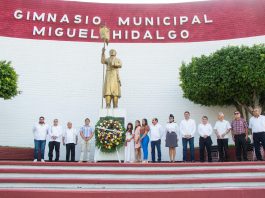Conmemoran Natalicio de Miguel Hidalgo en Poza Rica