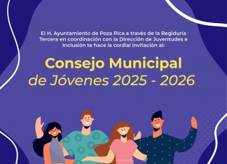 Abren convocatorias para el Consejo Municipal de Jóvenes 2025–2026