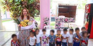 Entregan apoyos del programa de Atención Prioritaria a Menores en Tihuatlán
