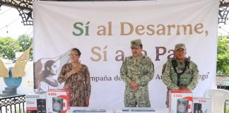 Inicia campaña de Canje de Armas de Fuego en Tihuatlán