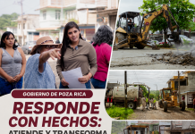 GOBIERNO DE POZA RICA RESPONDE CON HECHOS: ATIENDE Y TRANSFORMA EL MOLLEJÓN CON ATENCIÓN DIRECTA