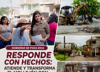 GOBIERNO DE POZA RICA RESPONDE CON HECHOS: ATIENDE Y TRANSFORMA EL MOLLEJÓN CON ATENCIÓN DIRECTA