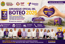 GOBIERNO DE VERACRUZ Y FUNDACIÓN TELETÓN DAN INICIO AL BOTEO 2026