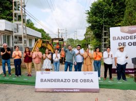 Gobierno de Tuxpan inicia pavimentación de calles en Santiago de la Peña
