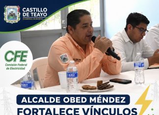 ALCALDE OBED MÉNDEZ FORTALECE VÍNCULOS CON LA CFE PARA MEJORAR LA ATENCIÓN A LAS COMUNIDADES