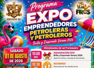 CRUZ ROJA POZA RICA PARTICIPARÁ EN LA EXPO EMPRENDEDORES PETROLERAS Y PETROLEROS VERANO 2026