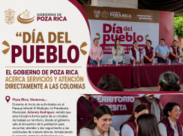DÍA DEL PUEBLO: EL GOBIERNO DE POZA RICA ACERCA SERVICIOS Y ATENCIÓN DIRECTAMENTE A LAS COLONIAS
