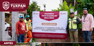 RETIRAN BASURERO CLANDESTINO EN LA COLONIA ESCUDERO